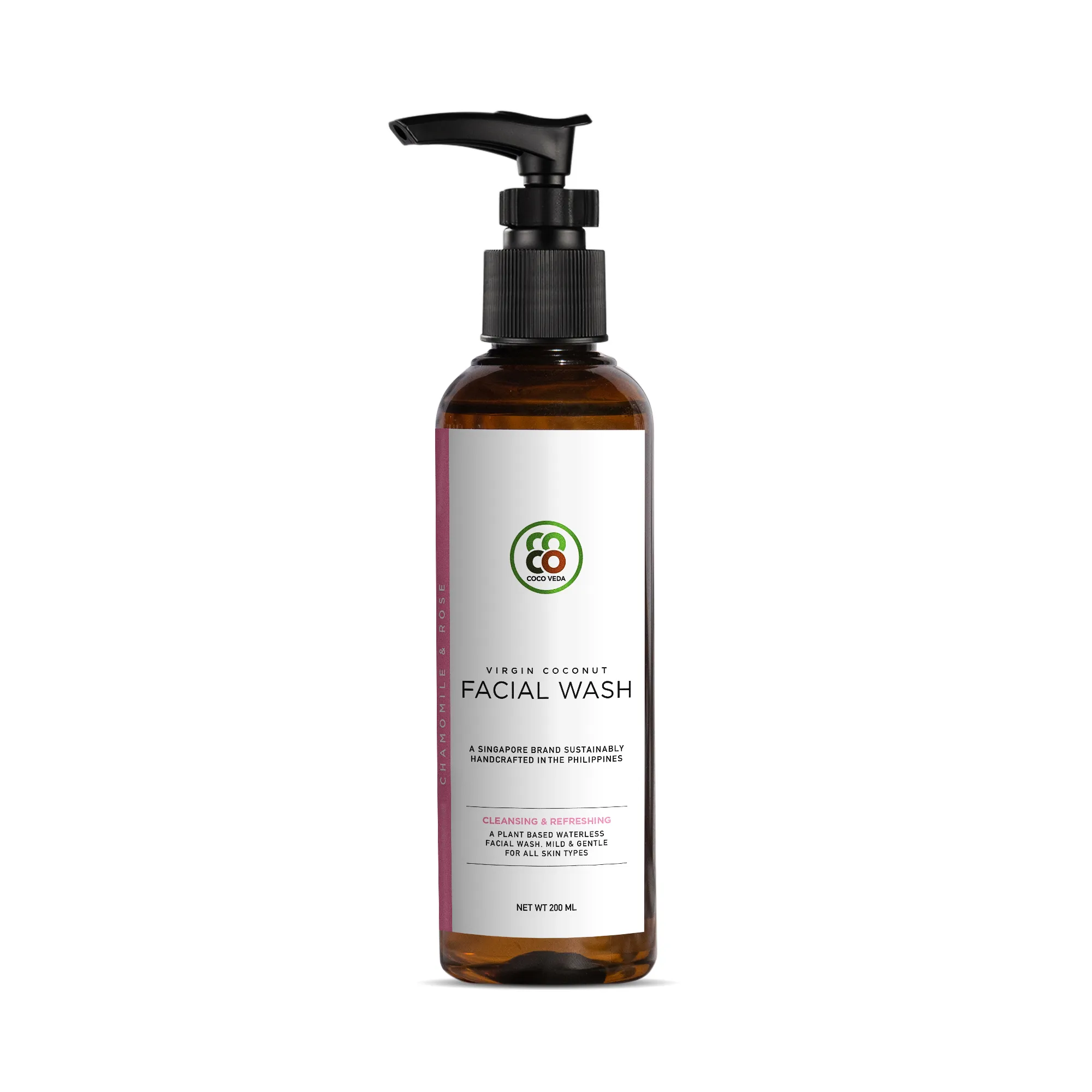 Coco Veda Facial Wash - Chamomile & Rose